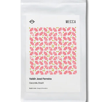Mecca Coffee 250g retail bag Jose Valdir Ferreira Brazil single origin coffee