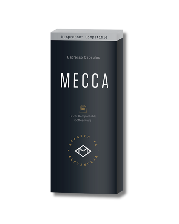 Mecca Coffee Espresso Pods 10 Pack Moonwalker Blend