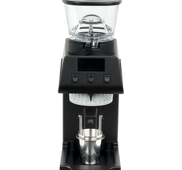 Front view of La Marzocco Home Pico Grinder in black