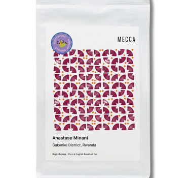 Mecca Coffee - Anastase Minani - Africa, Coffee Beans, GST Exempt, Light & Floral, Rwanda, Single Origin