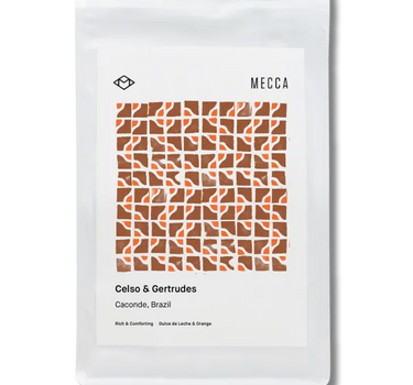 Celso & Gertrudes Caconde, Brazil, Mecca Coffee Retail 250g bag Specialty Coffee