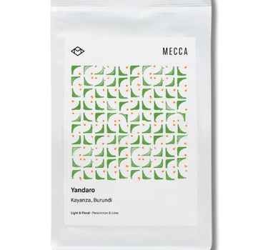 Mecca Coffee Yandaro Burundi single origin coffee 250g retail bag