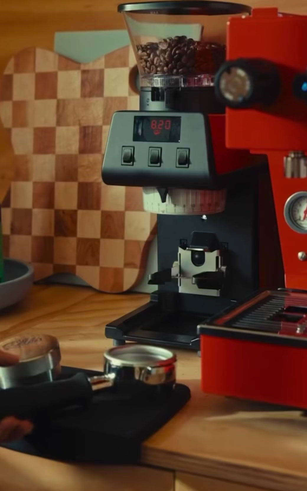 La Marzocco pico grinder, grinding specialty coffee